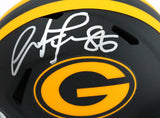 Antonio Freeman Autographed Green Bay Packers Eclipse Speed Mini Helmet-Beckett W Hologram *Silver Image 2