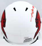 Antonio Brown Autographed Tampa Bay Buccaneers Lunar Speed Mini Helmet-JSA W *Red Image 3