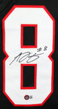 AJ Green Autographed Black College Style Jersey- Beckett W Hologram *Black Image 2