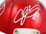 Andre Johnson Autographed Houston Texans Flash Speed Mini Helmet-JSA W *White Image 2