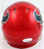 Andre Johnson Autographed Houston Texans Flash Speed Mini Helmet-JSA W *White Image 3