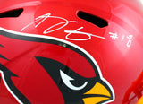 AJ Green Signed Arizona Cardinals Flash Speed F/S Helmet-Beckett W Hologram *White Image 2