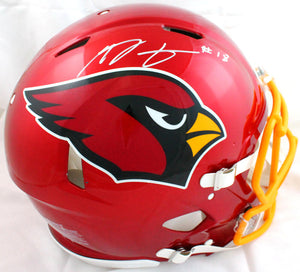 AJ Green Signed Arizona Cardinals Flash Speed Authentic F/S Helmet-Beckett W Hologram *White Image 1