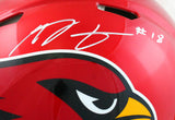 AJ Green Signed Arizona Cardinals Flash Speed Authentic F/S Helmet-Beckett W Hologram *White Image 2