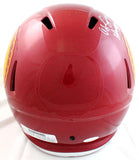 O. J. Simpson Autographed USC Trojans F/S Speed Helmet w/ Heisman-JSA W *Silver Image 4