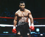 Mike Tyson Autographed 16x20 In Ring Horizontal Photo-JSA W *Silver Image 1