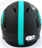 Ricky Williams Autographed Miami Dolphins Eclipse Speed Mini Helmet w/SWED-Beckett Hologram Image 3