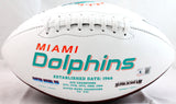Ricky Williams Autographed Miami Dolphins Logo Football W/ SWED-Beckett Hologram Image 4