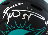 Ricky Williams Autographed Miami Dolphins F/S Eclipse Speed Authentic Helmet w/SWED-Beckett Hologram Image 2