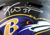 Ricky Williams Autographed Baltimore Ravens F/S Speed Helmet w/SWED-Beckett Hologram Image 2