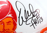 Warren Sapp Autographed Tampa Bay Buccaneers F/S 76-96 Speed Authentic Helmet W/HOF-Beckett W Hologram 
 Image 2
