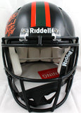Warren Sapp Signed F/S Miami Hurricanes Black Speed Authentic Helmet W/3Insc.-Beckett W Hologram *Orange Image 4