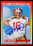 1990 Score #311 Joe Montana Auto SF 49ers Autograph Beckett Authenticated  Image 1