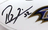 Ray Lewis Autographed Baltimore Ravens Logo Football w/HOF-Beckett W Hologram *Black Image 2