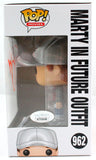 Michael J. Fox Autographed Marty in Future Outfit Funko Pop Figurine #962- JSA W *Orange Image 3