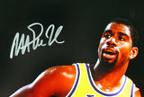 Magic Johnson/James Worthy Autographed Lakers 16x20 PF Photo-Beckett W *Silver Image 2