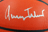 Jerry West Autographed Official NBA Wilson Basketball-Beckett W Hologram *Silver Image 2