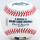 Ryan Howard Autographed Rawlings OML Baseball w/05 NL ROY-JSA W *Blue Image 3