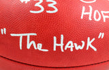 Tony Dorsett Autographed NFL Authentic Wilson Duke Football W/3 insc.-Beckett W Hologram *Silver Image 4