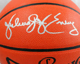 Julius Erving Autographed NBA Spalding Basketball- JSA Witnessed *Silver Image 2