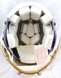 Ray Lewis Autographed Baltimore Ravens F/S Flash Speed Authentic Helmet w/2 Insc.-Beckett W Hologram *White Image 6