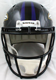 Ray Lewis Signed Baltimore Ravens F/S Speed Helmet- Beckett W Hologram *Silver Image 3
