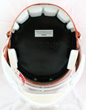 Ray Lewis Autographed Miami Hurricanes F/S Riddell Flash Speed Helmet-Beckett W Hologram *White Image 5
