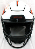 John Elway/Von Miller Autographed Denver Broncos F/S Lunar SpeedFlex Helmet w/SB MVP-Beckett W Hologram *Orange Image 4