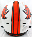 John Elway/Von Miller Autographed Denver Broncos F/S Lunar SpeedFlex Helmet w/SB MVP-Beckett W Hologram *Orange Image 5