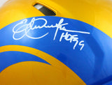 Eric Dickerson Autographed Los Angeles Rams Flash Speed Authentic F/S Helmet w/HOF-Beckett W Hologram *White Image 2