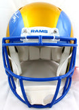 Eric Dickerson Autographed Los Angeles Rams Flash Speed Authentic F/S Helmet w/HOF-Beckett W Hologram *White Image 3