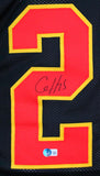Clyde Edwards-Helaire Autographed Black Pro Style Jersey - Beckett W Hologram *Black Image 2
