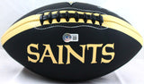Darren Sproles Autographed New Orleans Saints Black Logo Football-Beckett W Hologram *White Image 3