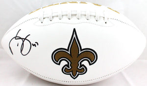 Darren Sproles Autographed New Orleans Logo Football-Beckett W Hologram *Black Image 1