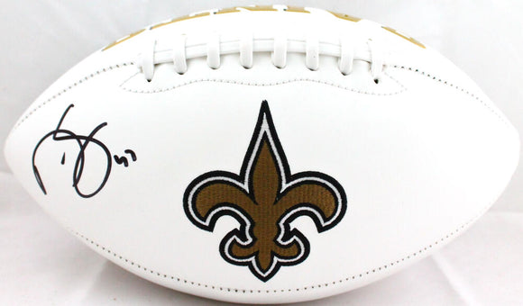Darren Sproles Autographed New Orleans Logo Football-Beckett W Hologram *Black Image 1