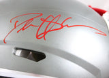 Deion Sanders Autographed Atlanta Falcons F/S Flash Speed Authentic Helmet-Beckett W Hologram *Red Image 2