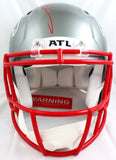 Deion Sanders Autographed Atlanta Falcons F/S Flash Speed Authentic Helmet-Beckett W Hologram *Red Image 3