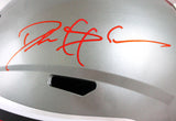 Deion Sanders Autographed Atlanta Falcons F/S Flash Speed Helmet-Beckett W Hologram *Red Image 2