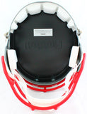 Deion Sanders Autographed Atlanta Falcons F/S Flash Speed Helmet-Beckett W Hologram *Red Image 5