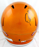 Deion Sanders Autographed FSU Seminoles F/S Flash Speed Helmet-Beckett W Hologram *Black Image 4