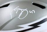 Darren Sproles Autographed Philadelphia Eagles F/S Flash Speed Helmet w/SB Champs-Beckett W Hologram *White Image 2