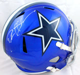 Deion Sanders Autographed Dallas Cowboys F/S Flash Speed Helmet-Beckett W Hologram *White Image 1