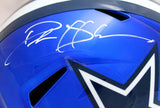 Deion Sanders Autographed Dallas Cowboys F/S Flash Speed Helmet-Beckett W Hologram *White Image 2