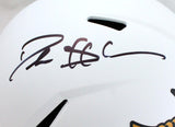 Deion Sanders Autographed FSU Seminoles F/S Lunar Speed Helmet-Beckett W Hologram *Black Image 2