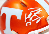Peyton Manning Autographed Tennessee Volunteers Flash Speed Mini Helmet-Fanatics Auth *White Image 2