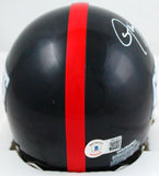 Lawrence Taylor Autographed NY Giants 81-99 TB Mini Helmet-Beckett W Hologram *White Image 3