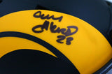 Cam Akers Autographed Los Angeles Rams Eclipse Speed Mini Helmet-Beckett W Hologram *Black Image 2