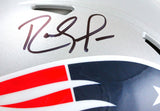 Randy Moss Autographed Patriots F/S Speed Authentic Helmet-Beckett W Hologram *Black Image 2