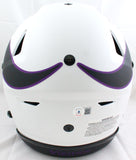 Randy Moss Autographed Vikings F/S Lunar SpeedFlex Helmet W/SCH-Beckett W Hologram *Purple Image 4