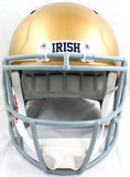 Kyren Williams Autographed Notre Dame Riddell F/S Speed Helmet-Beckett W Hologram *Black Image 3